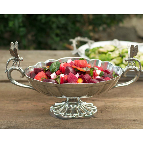 Vagabond House Garden Friends Pewter Salad Bowl Wayfair